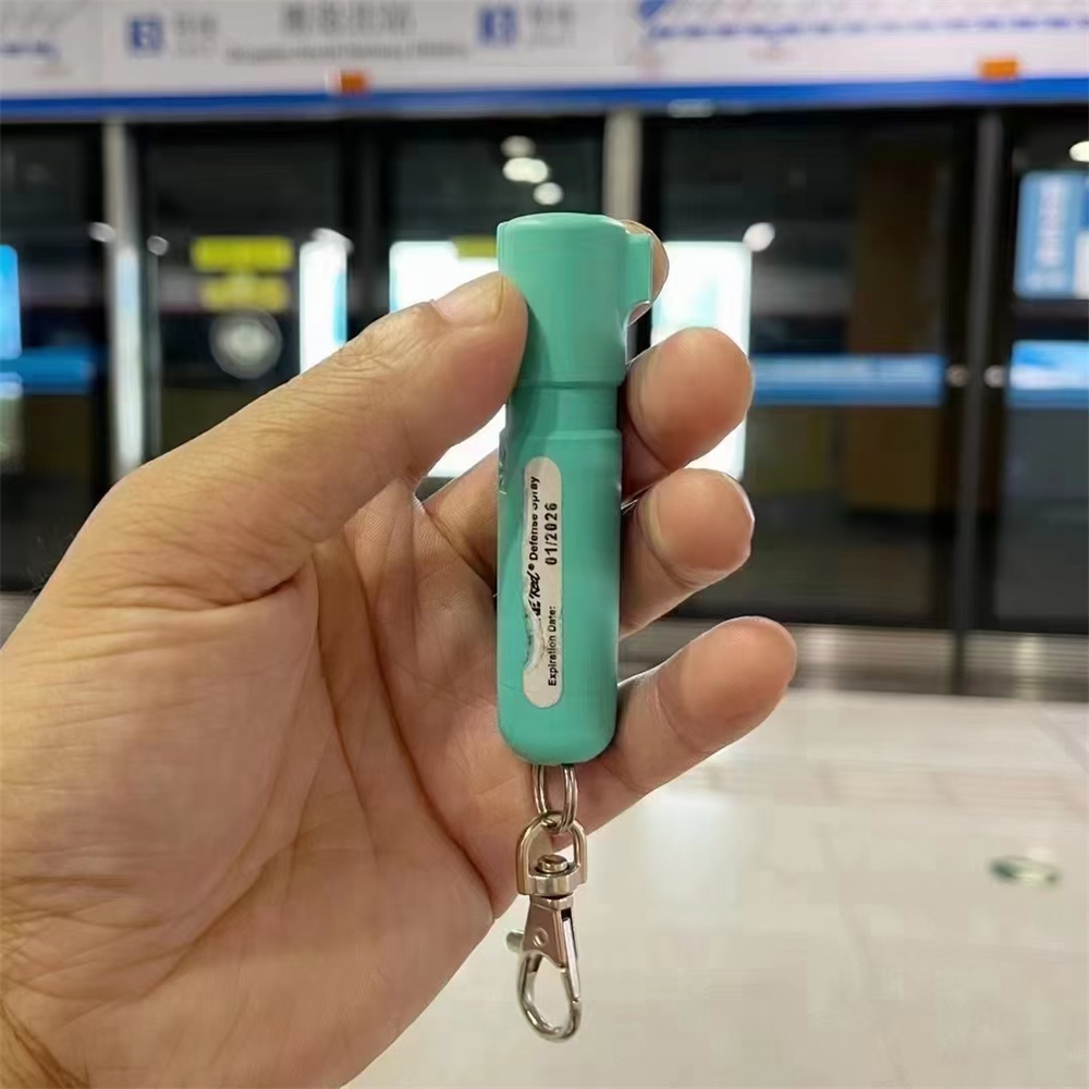 沙豹小蟋蟀便携迷你型防狼喷雾 SABRE MD-BK-02 地铁过安检(图13)