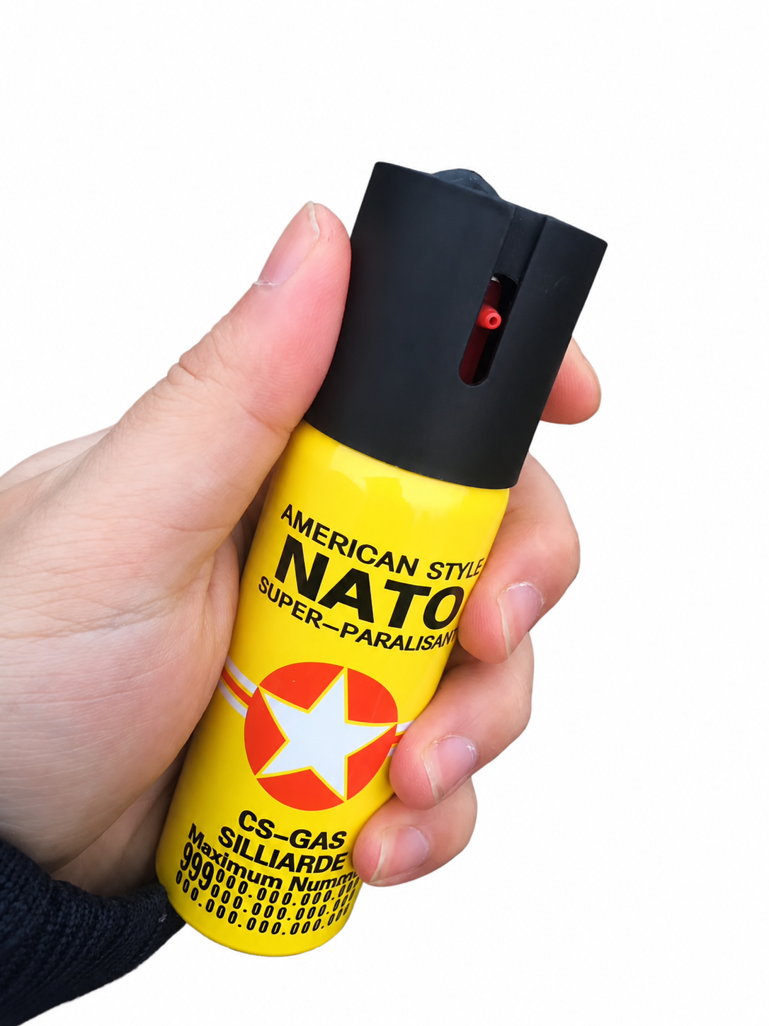 德国NATO黄瓶60ml防狼喷雾 0.8%OC雾状便携款(图3)