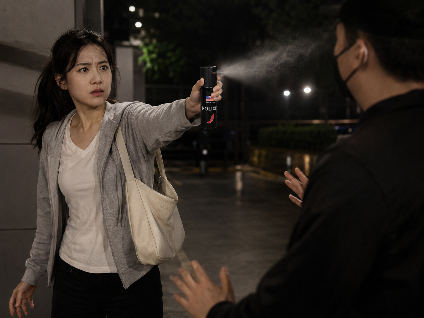 美国辣椒款60ml防狼喷雾 雾状喷射款(图4)