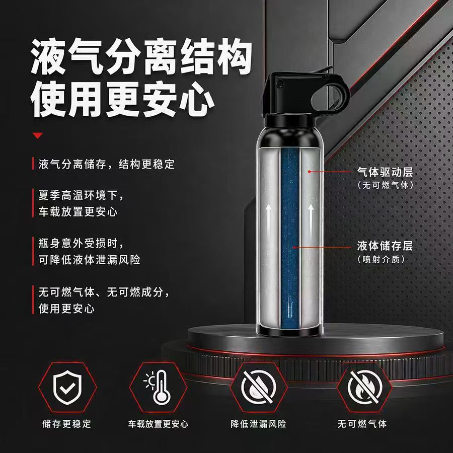 小獾 X200 射流型防熊喷雾  260mL熊喷(图3)