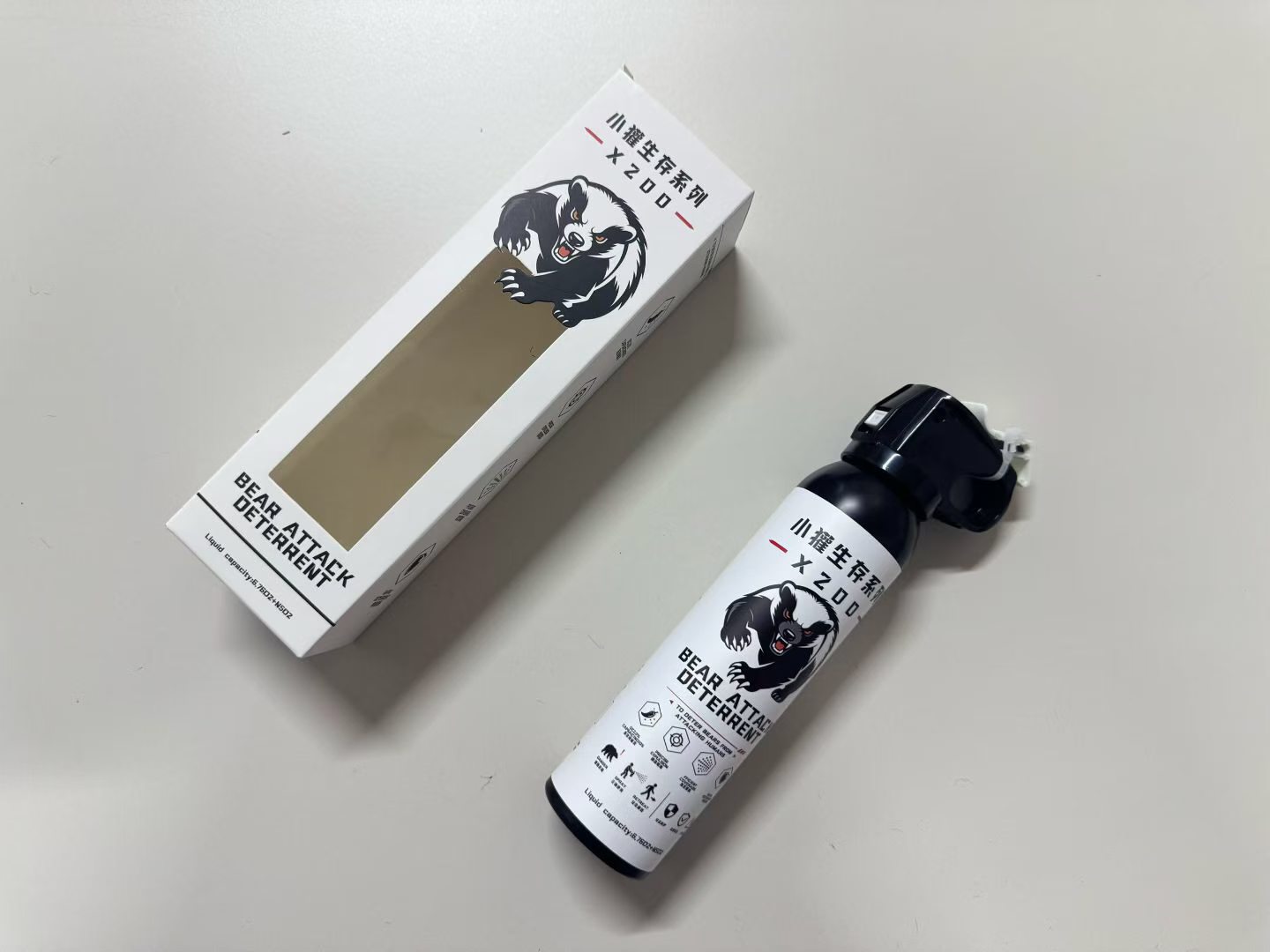 小獾 X200 射流型防熊喷雾  260mL熊喷(图11)