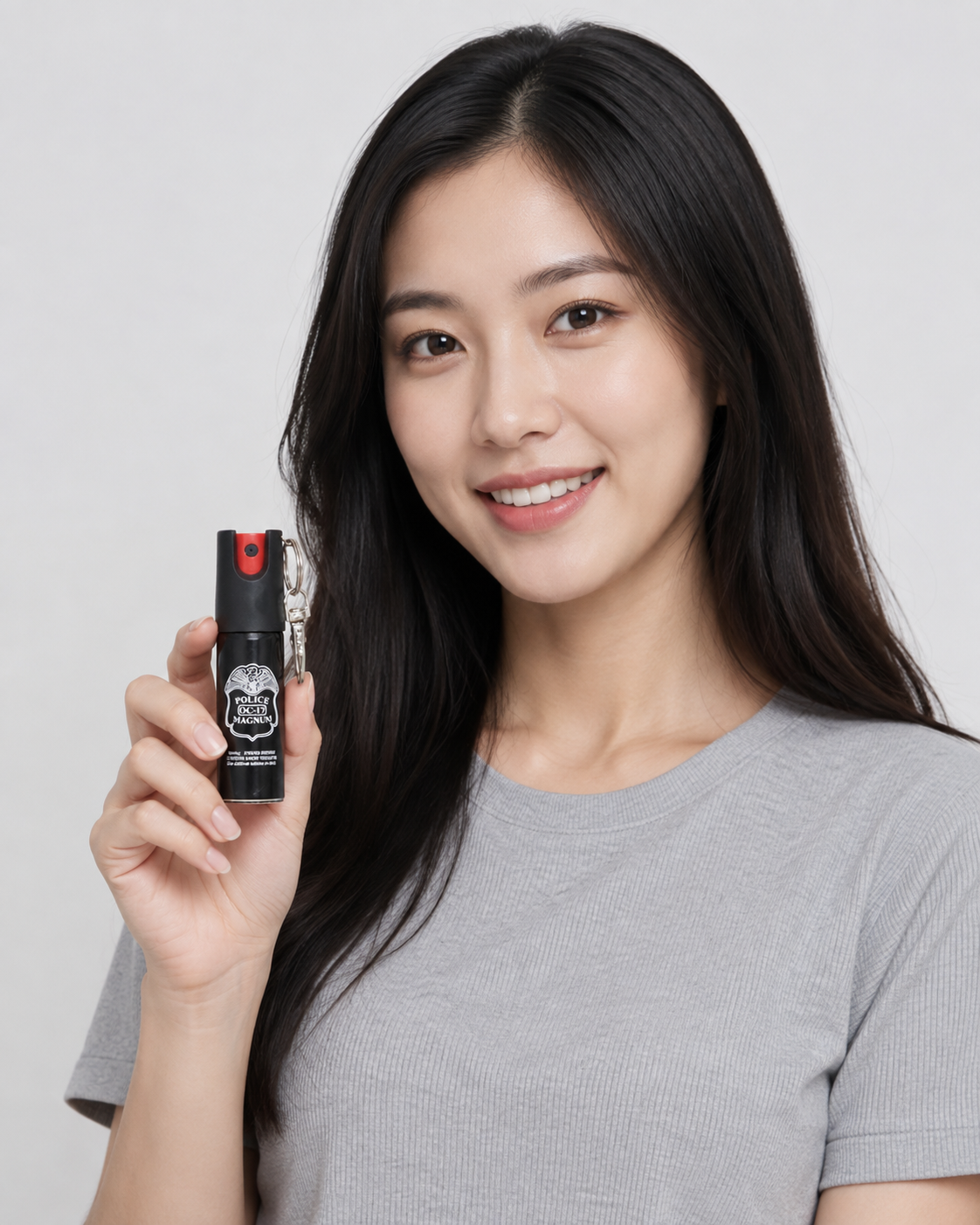 OC-17型号钥匙扣喷雾剂（20ML）旋转锁定式防狼喷雾(图4)