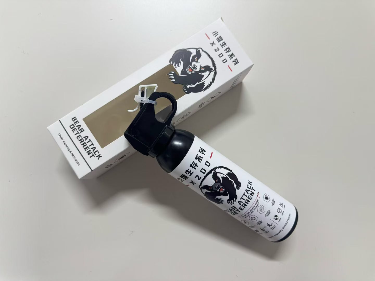 小獾 X200 射流型防熊喷雾  260mL熊喷(图12)