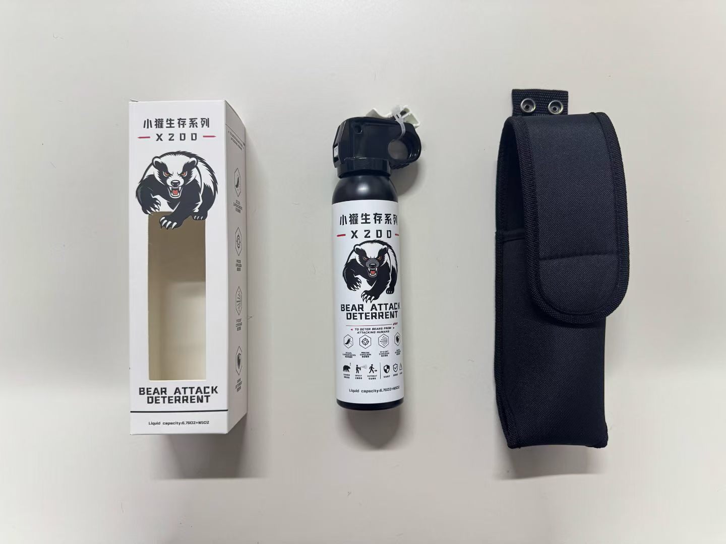 小獾 X200 射流型防熊喷雾  260mL熊喷(图13)