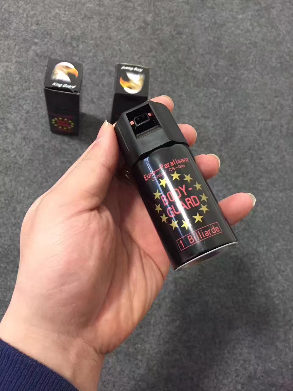 英式宽嘴小金星喷雾40ML 防狼喷雾辣椒水(图2)