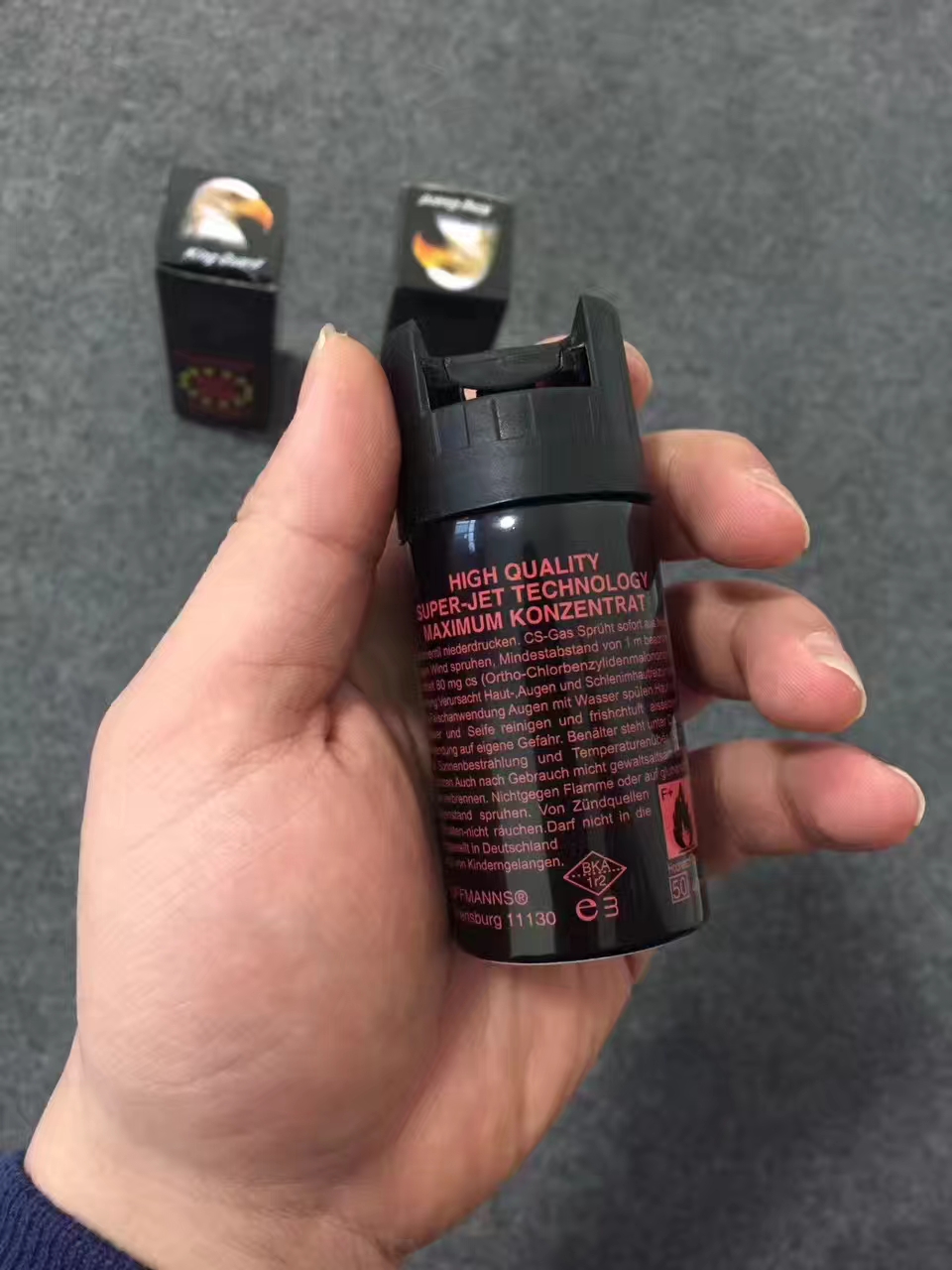 英式宽嘴小金星喷雾40ML 防狼喷雾辣椒水(图4)
