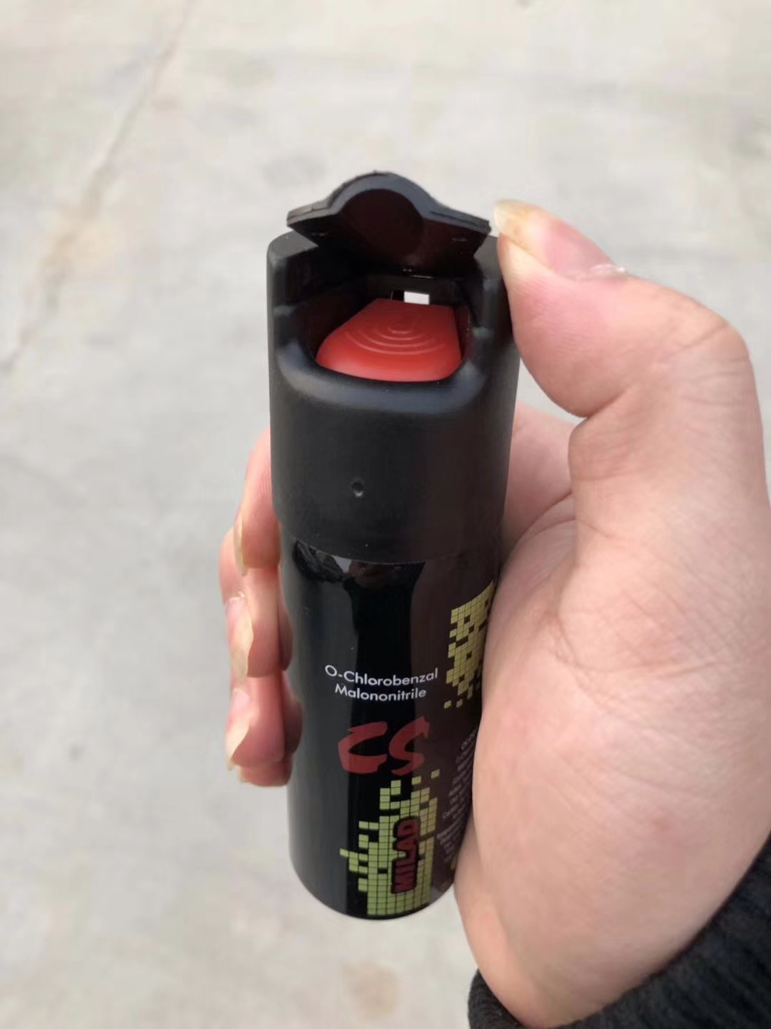CS阿拉伯辣椒喷雾60ML防狼喷雾(图2)