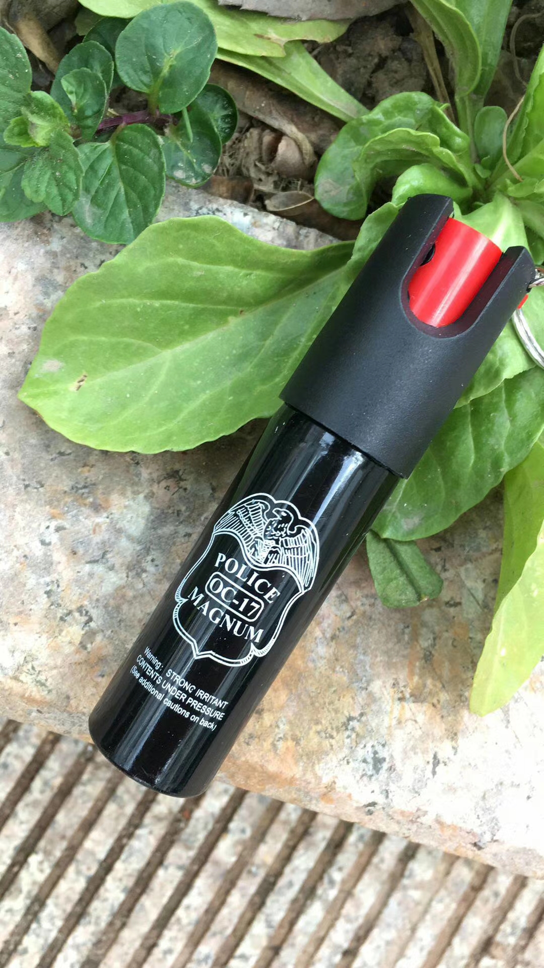 OC-17型号钥匙扣喷雾剂（20ML）旋转锁定式防狼喷雾(图6)