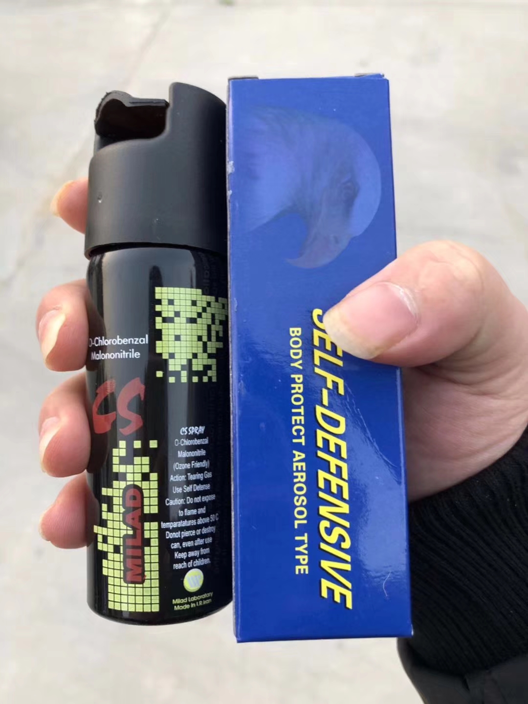 CS阿拉伯辣椒喷雾60ML防狼喷雾(图4)
