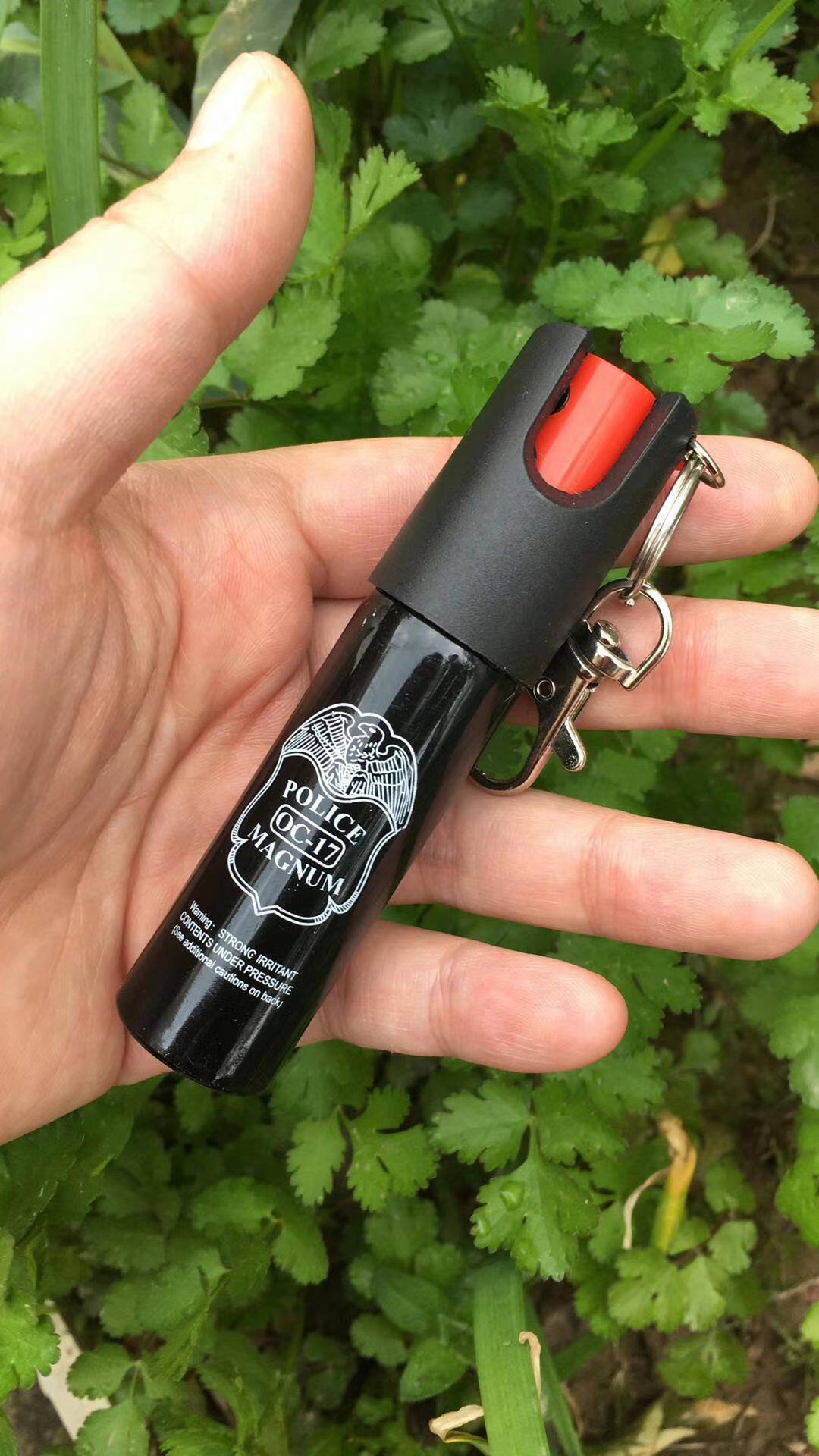 OC-17型号钥匙扣喷雾剂（20ML）旋转锁定式防狼喷雾(图8)