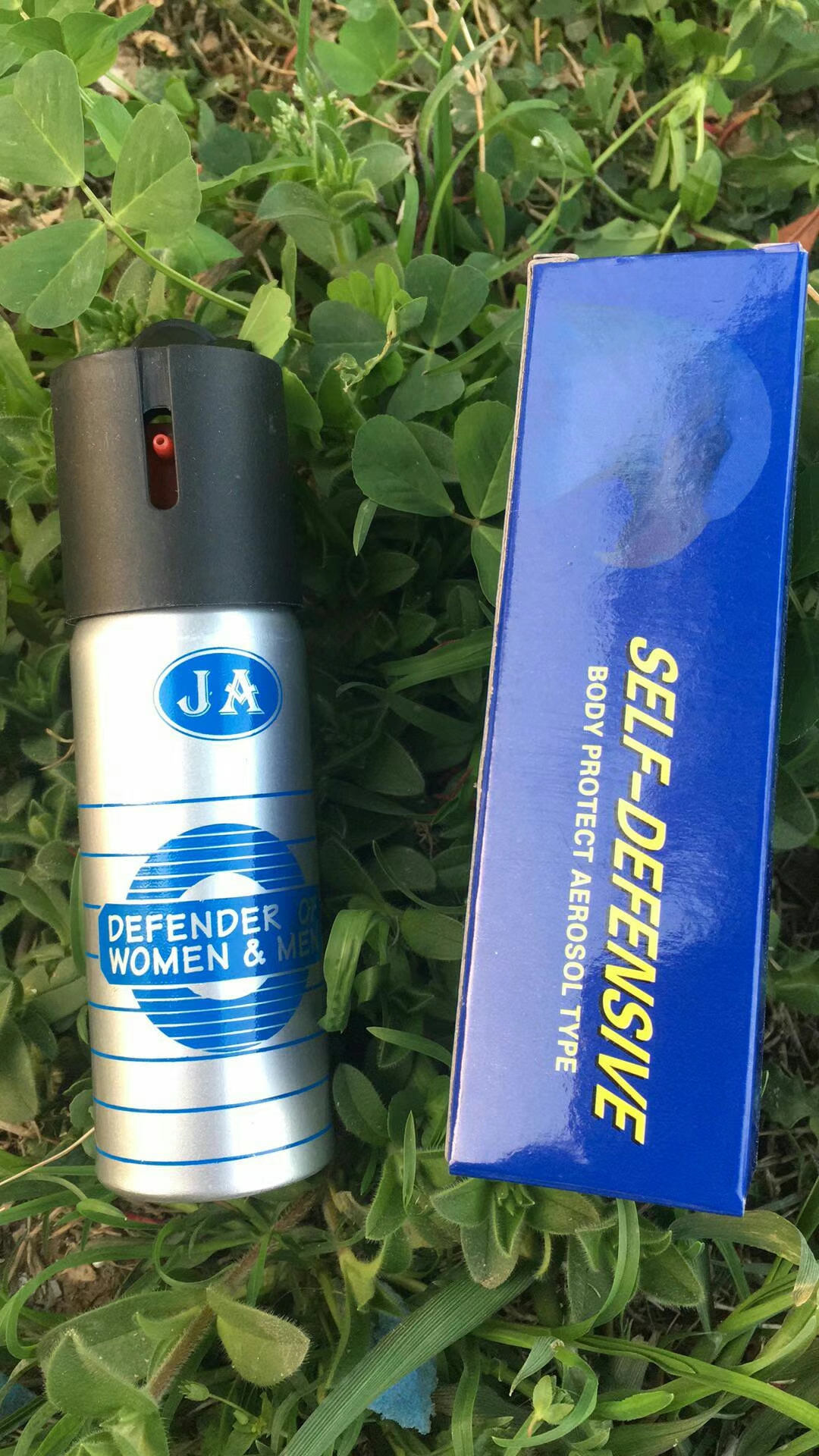 JA防身催泪喷雾器60mL 防狼辣椒水喷雾剂(图2)