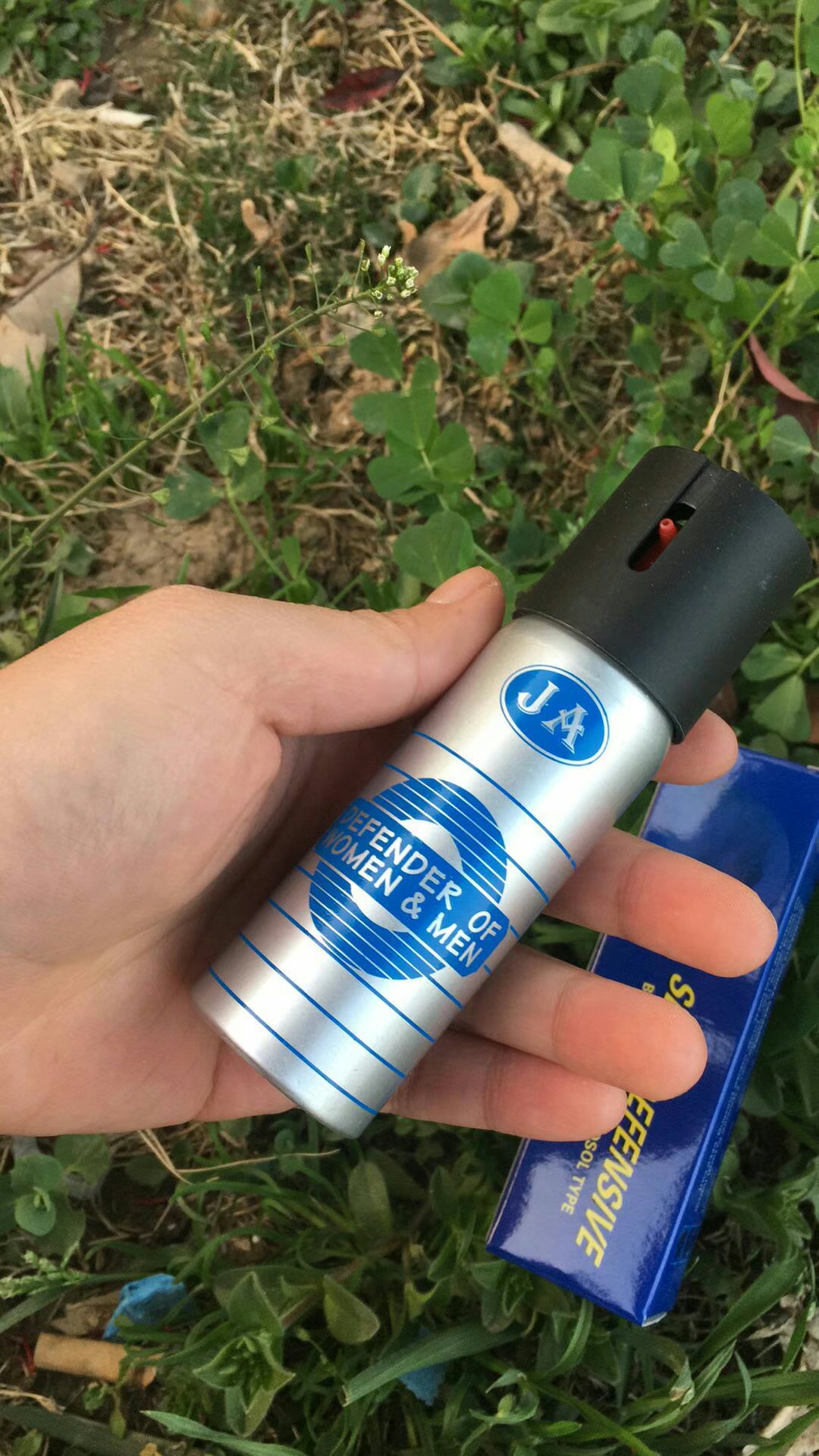 JA防身催泪喷雾器60mL 防狼辣椒水喷雾剂(图5)