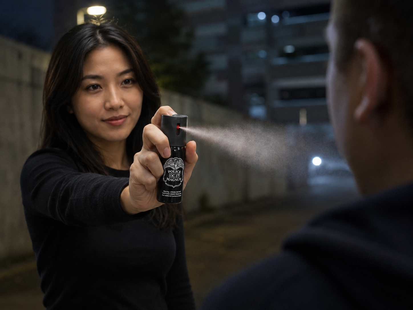 美国特种兵防暴喷雾OC-17 防身辣椒水喷雾剂60mL(图4)