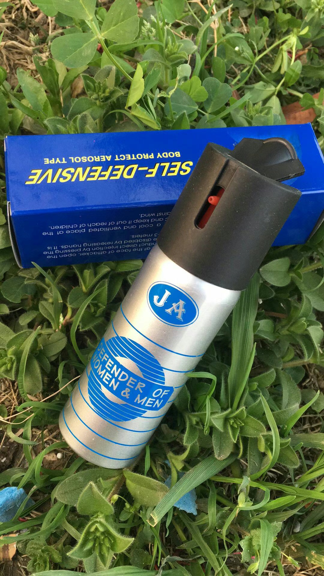 JA防身催泪喷雾器60mL 防狼辣椒水喷雾剂(图3)