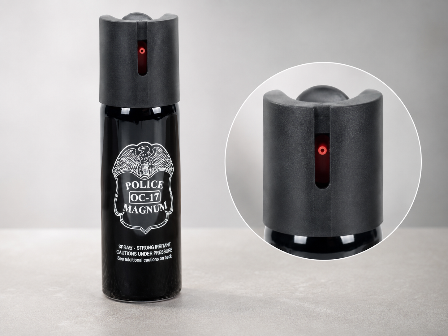 美国特种兵防暴喷雾OC-17 防身辣椒水喷雾剂60mL(图2)