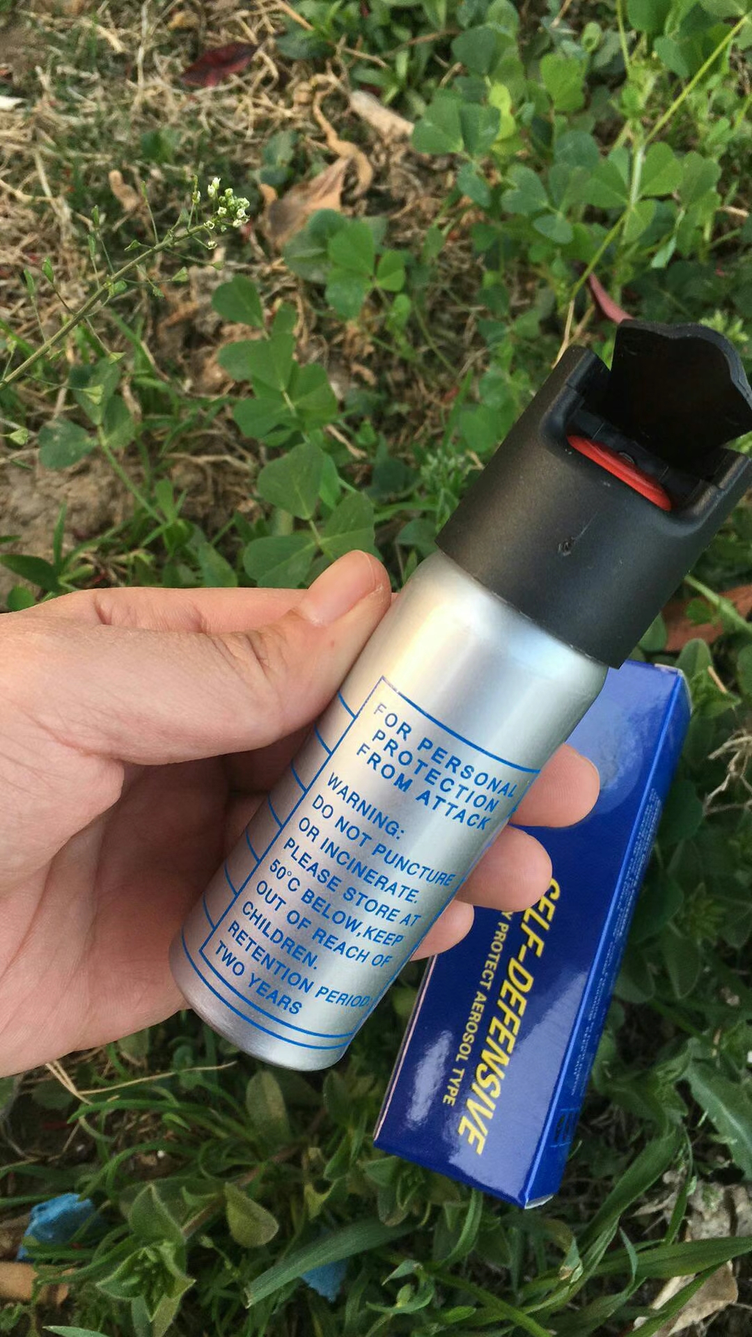 JA防身催泪喷雾器60mL 防狼辣椒水喷雾剂(图4)