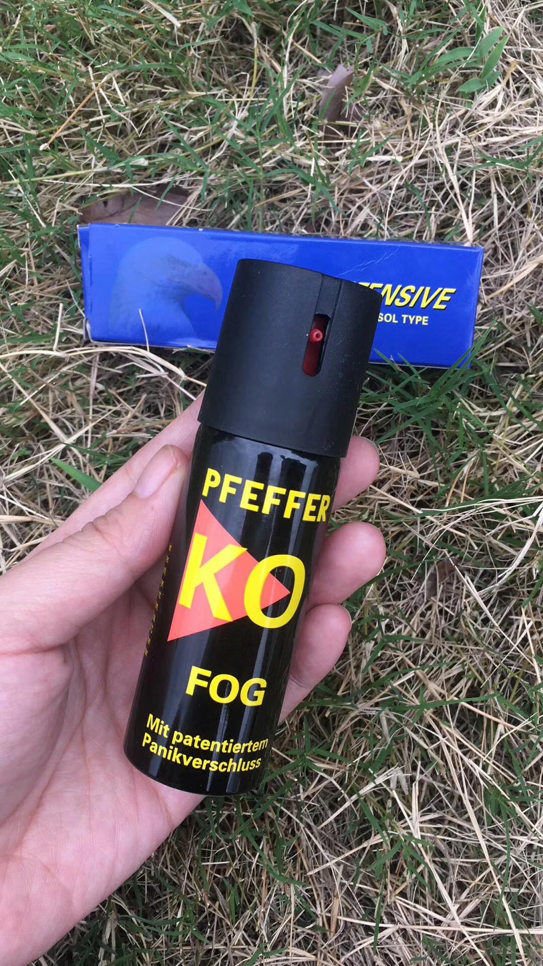 KO防狼喷雾60ML OC雾状辣椒喷雾(图7)