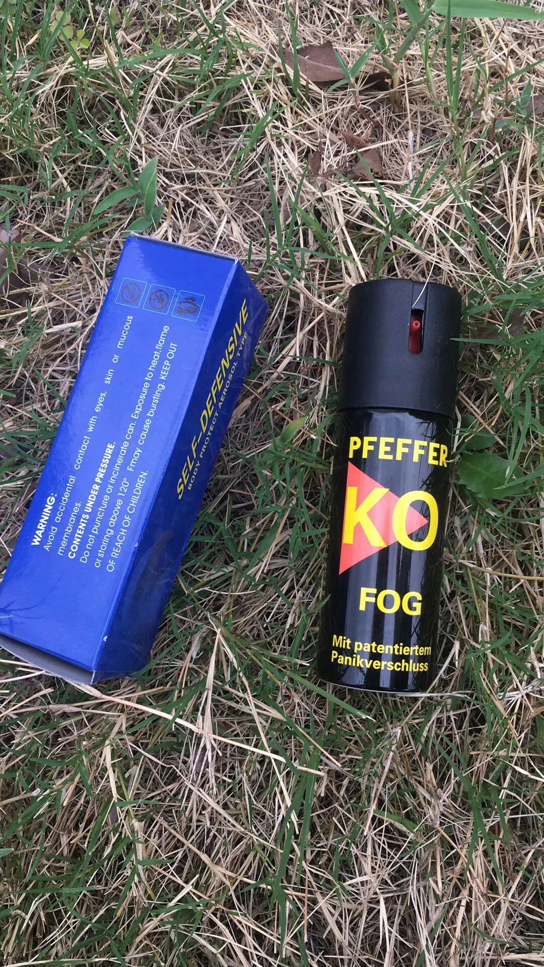 KO防狼喷雾60ML OC雾状辣椒喷雾(图6)