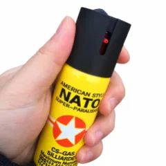 德国NATO黄瓶60ml防狼喷雾 OC雾状便携款
