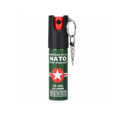 NATO军心钥匙扣辣椒喷雾 20ML便携防狼喷雾剂